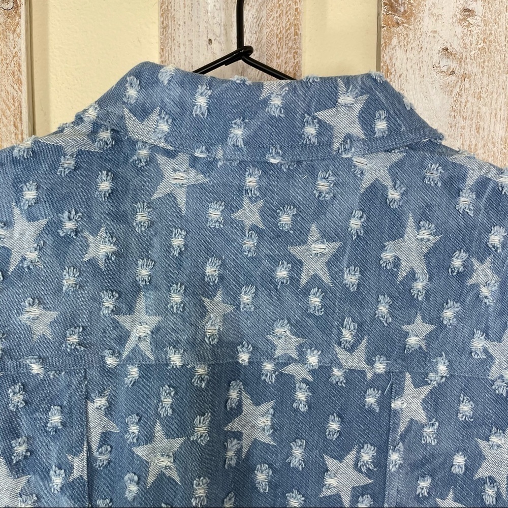 Design History Star Chambray Rainbow Kids Jacket - Picture 5 of 10